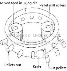 132kw 2 Ton/Hour Vertical Ring Die Big Capacity Industry Using Biomass Pelletizing Wood Pellet Press Making Pelletizer Mill Machine