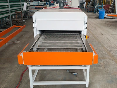 Tunnel Furnace Drying Line High-Temperature Stainless Steel Mesh Belt Oven Screen Printing Dryer