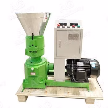 Máquina de peletizadora de matriz plana para ração de aves, fábrica de ração animal