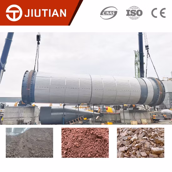 Novo tipo de máquina de secagem de tambor rotativo de mineração industrial para linhita, lodo de carvão, argila de caulim, lama, cinzas volantes, pó de minério, escória, minério de ferro, bentonita