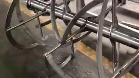 Misturador de fita de aço inoxidável completo para farinha de especiarias pão bolo em pó