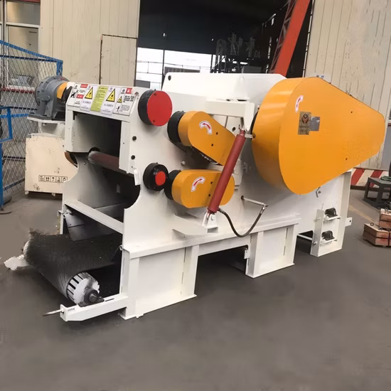 Picador de madeira de tambor com grande capacidade 150-200cbm para toras de grande diâmetro